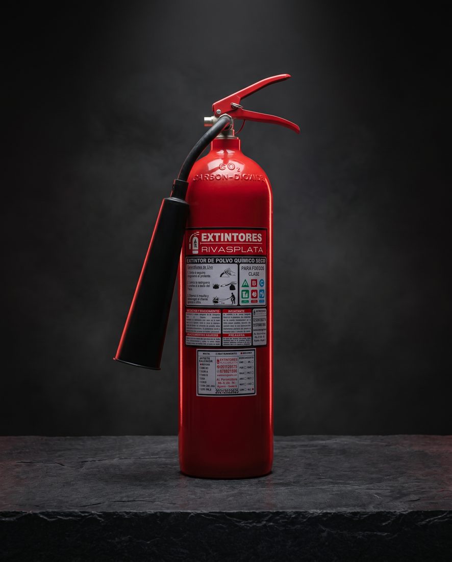 Extintores de gas carbónico CO₂